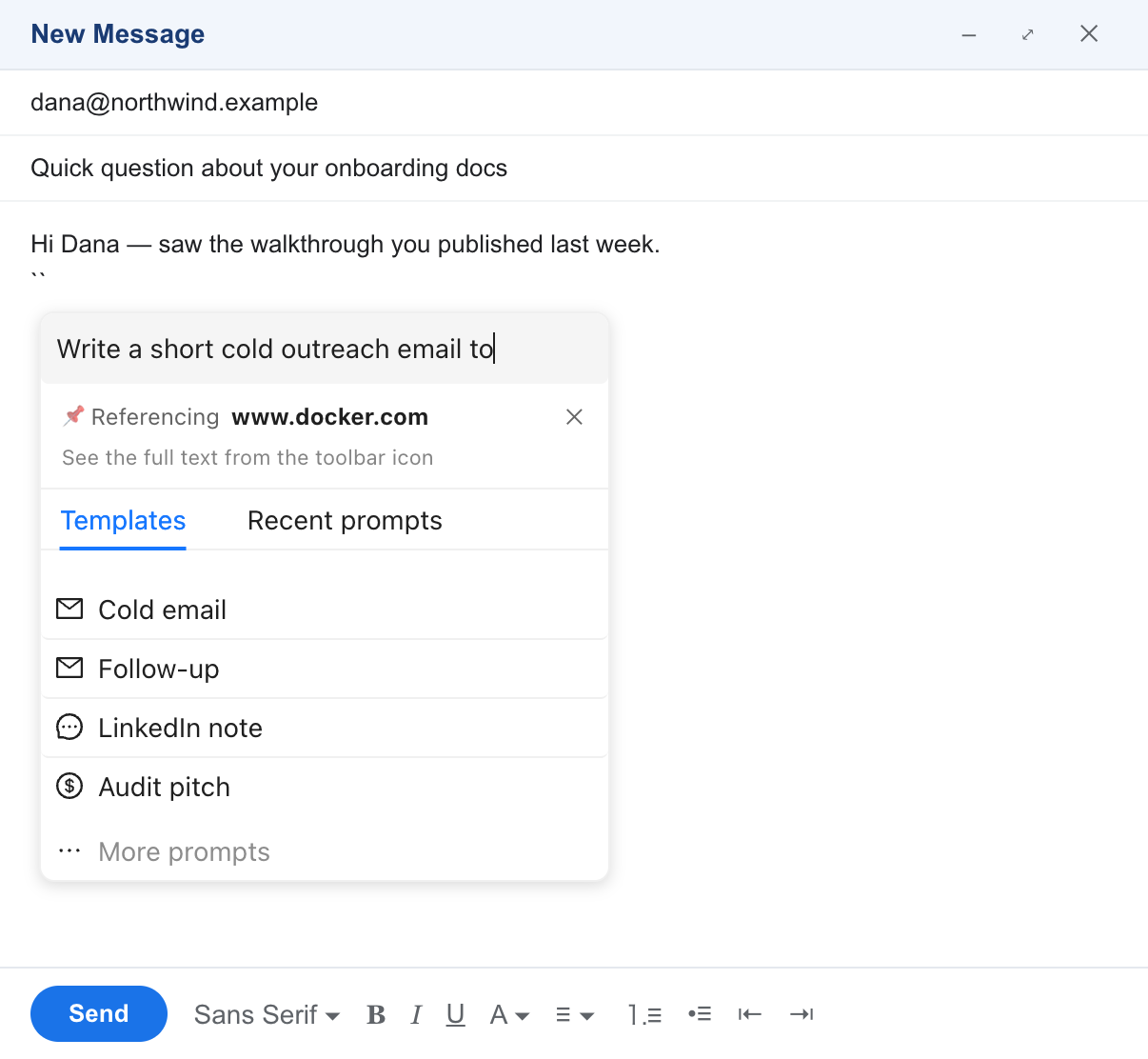 How it works screenshot